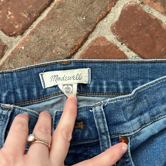 Madewell Women's Skinny Jeans - Blue - Picture 2 of 5